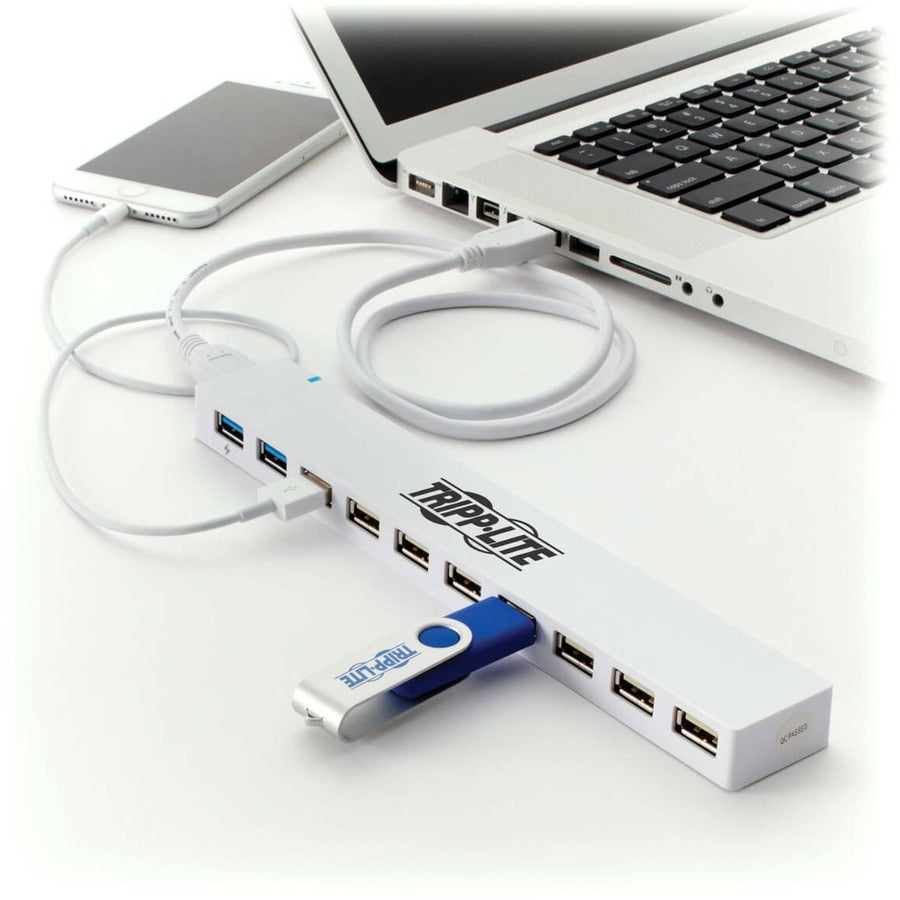 Tripp Lite by Eaton U360-010C-2X3 10-Port USB 3.0 / USB 2.0 Combo Hub U360-010C-2X3