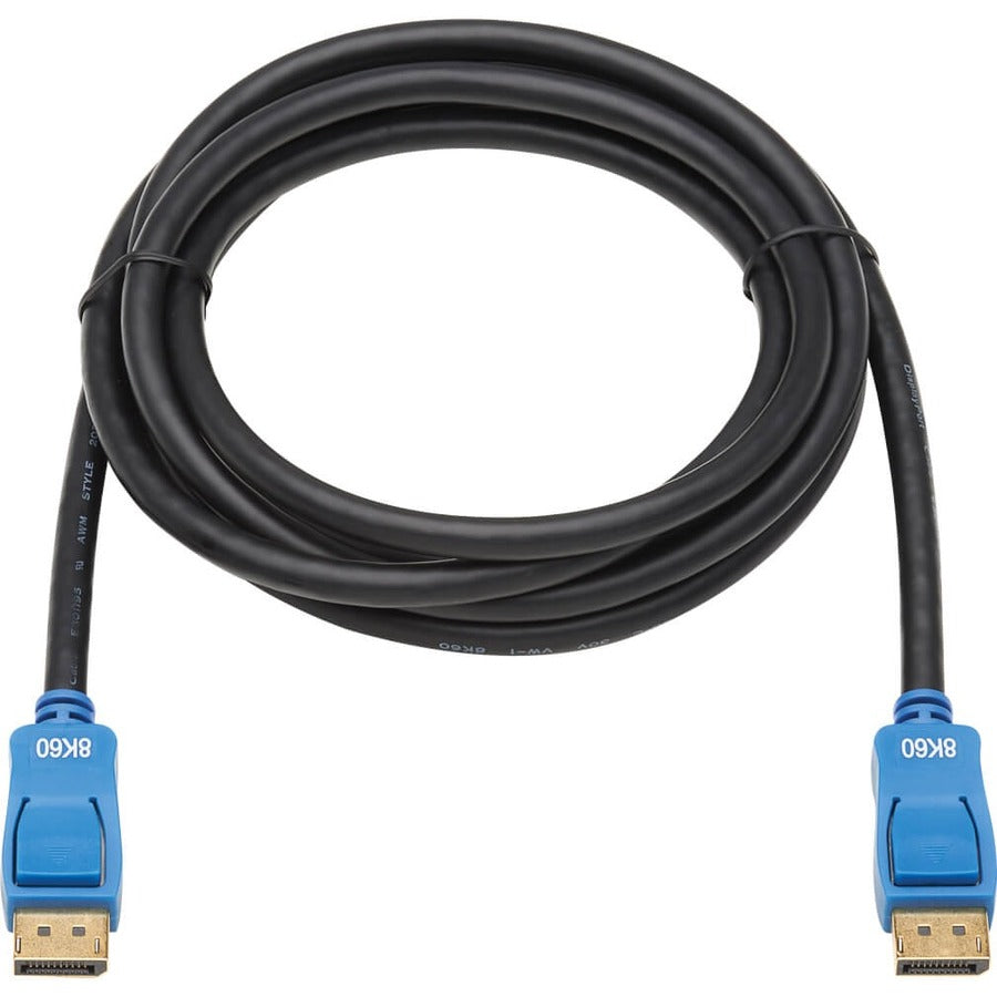 Tripp Lite by Eaton P580-003-8K6 DisplayPort 1.4 Cable, 8K UHD @ 60 Hz, M/M, Black, 3 ft. P580-003-8K6