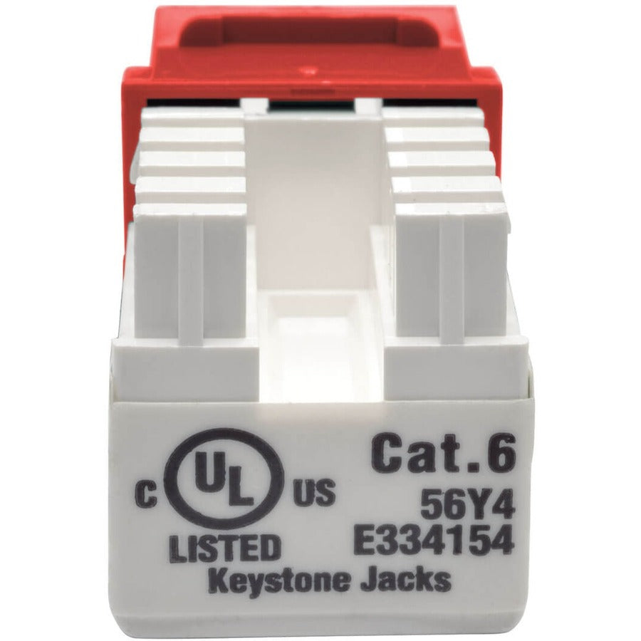 Tripp Lite by Eaton N238-001-RD 110 Style Punch Down Keystone Jack N238-001-RD