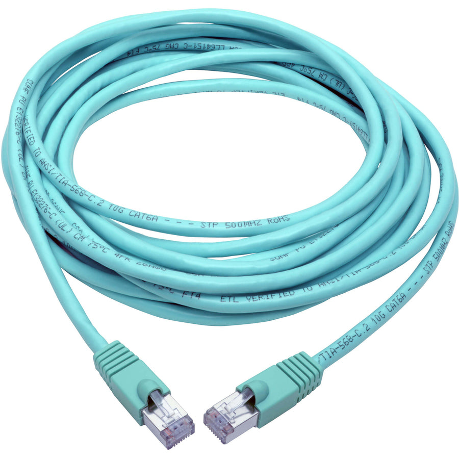 Tripp Lite by Eaton N262-025-AQ Cat.6a STP Patch Network Cable N262-025-AQ