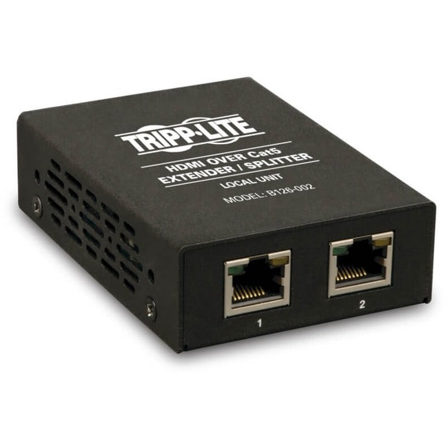 Tripp Lite by Eaton B126-002 2-Port HDMI over Cat5/Cat6 Extender/Splitter B126-002