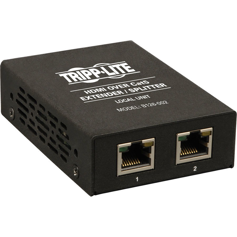 Tripp Lite by Eaton B126-002 2-Port HDMI over Cat5/Cat6 Extender/Splitter B126-002