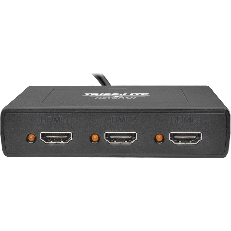 Tripp Lite by Eaton B155-003-HD-V2 3-Port Mini DisplayPort 1.2 to HDMI MST Hub B155-003-HD-V2