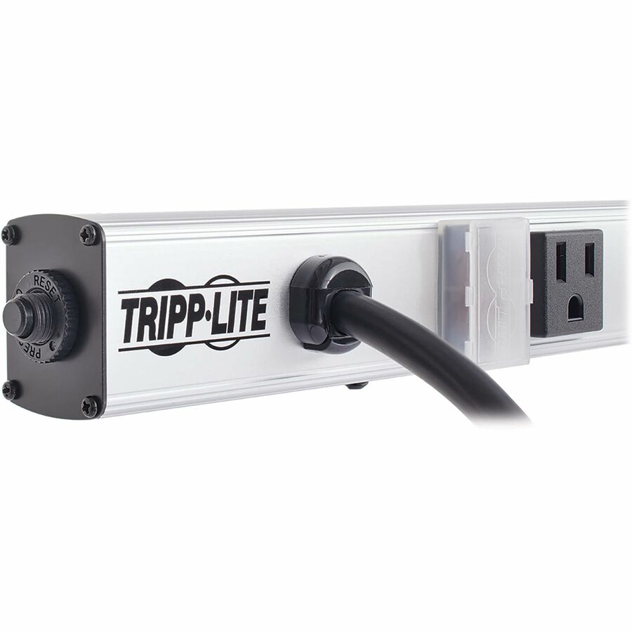 Tripp Lite by Eaton 12 Right-Angle Outlet Vertical Power Strip, 120V, 15A, 15-ft. Cord, 5-15P, 36 in PS3612RA