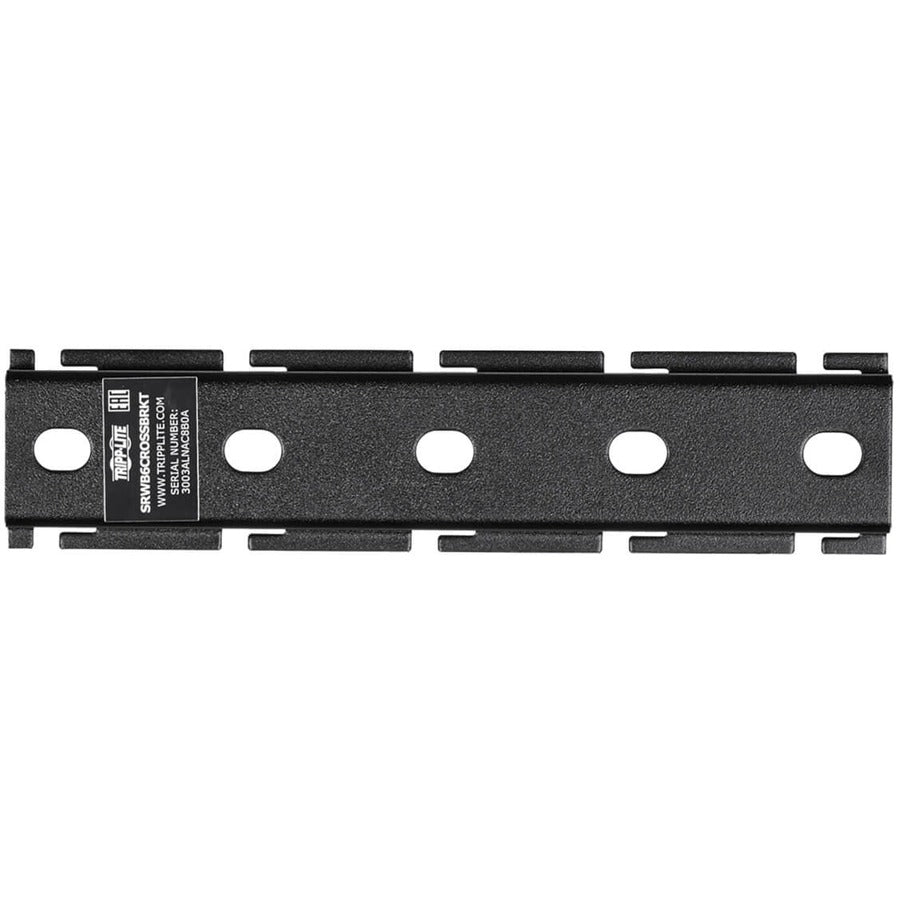 Tripp Lite by Eaton SRWB6CROSSBRKT Mounting Bracket for Cable Tray - Black SRWB6CROSSBRKT