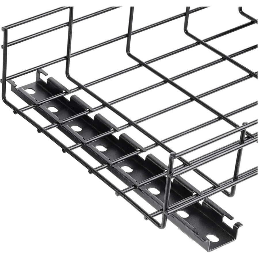 Tripp Lite by Eaton SRWB6CROSSBRKT Mounting Bracket for Cable Tray - Black SRWB6CROSSBRKT