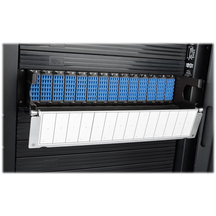 Tripp Lite by Eaton N48K-42M8L168SB 9/125 Breakout Fiber Patch Panel N48K-42M8L168SB