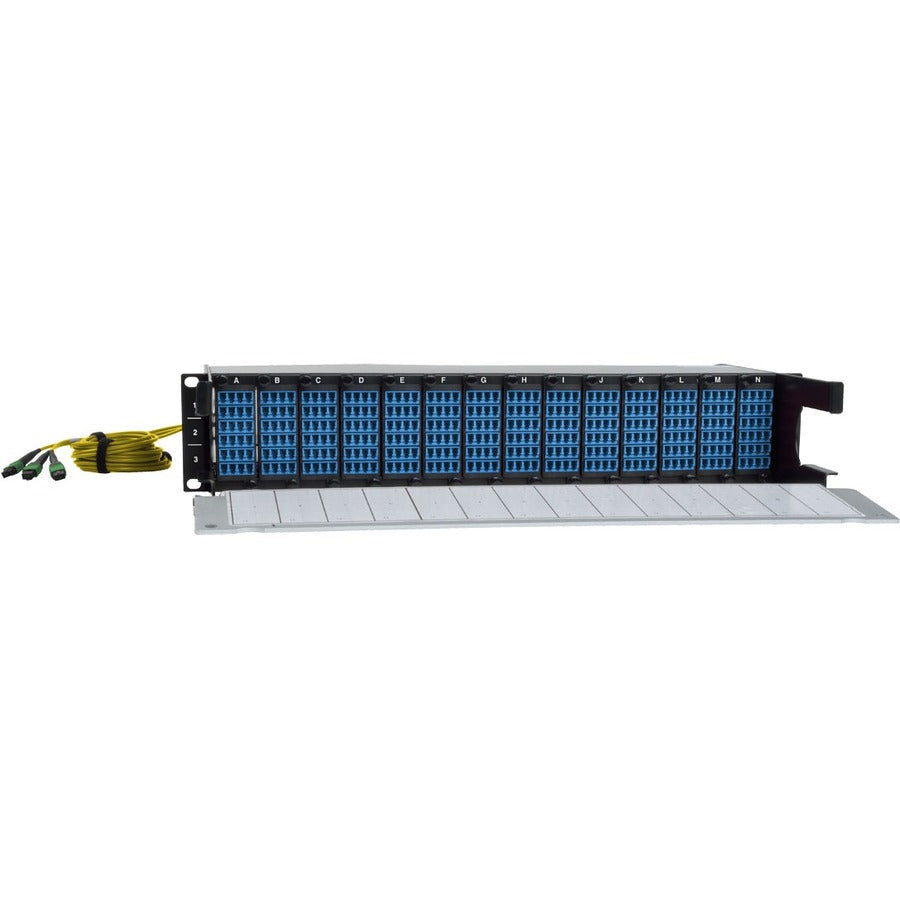 Tripp Lite by Eaton N48K-42M8L168SB 9/125 Breakout Fiber Patch Panel N48K-42M8L168SB