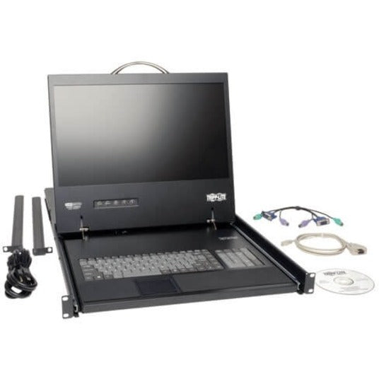 Tripp Lite NetCommander B070-016-19 Rackmount LCD with KVM Switch - Steel Housing B070-016-19