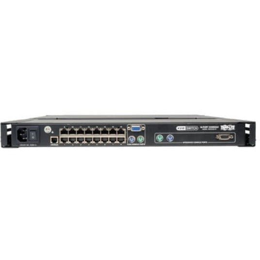 Tripp Lite NetCommander B070-016-19 Écran LCD monté en rack avec commutateur KVM - Boîtier en acier B070-016-19