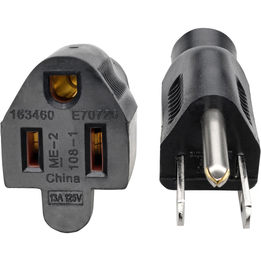 Tripp Lite 3ft Power Cord Extension Cable 5-15P to 5-15R 13A 16AWG 3' P024-003-13A