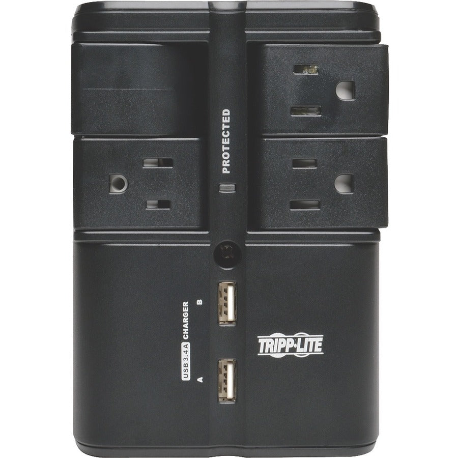 Tripp Lite by Eaton Protect It! SK40RUSBB Surge Suppressor/Protector SK40RUSBB