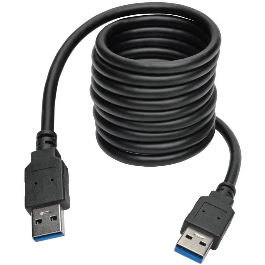 Tripp Lite by Eaton USB 3.0 SuperSpeed A/A Cable (M/M), Black, 6 ft U320-006-BK