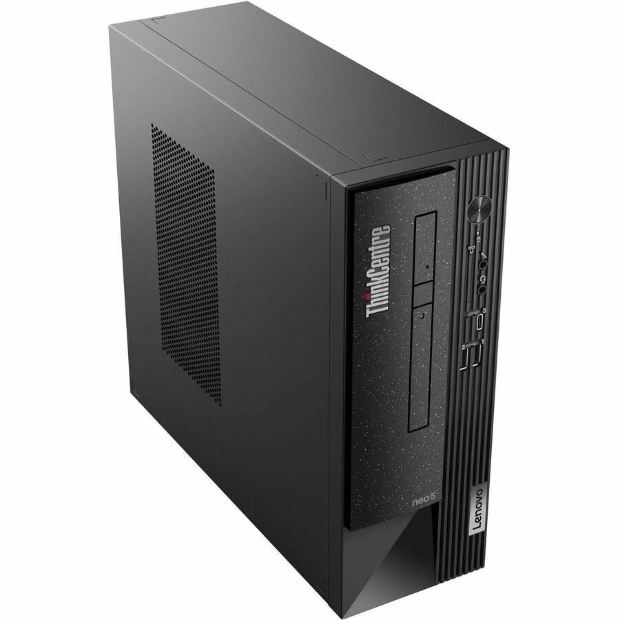 Ordinateur de bureau Lenovo ThinkCentre neo 50s Gen 4 12JF0000CA - Intel Core i5 13e génération i5-13400 Deca-core (10 Core) 2,50 GHz - 8 Go de RAM DDR4 SDRAM - 256 Go M.2 PCI Express NVMe 4.0 x4 SSD - Petit facteur de forme - Noir 12JF0000CA