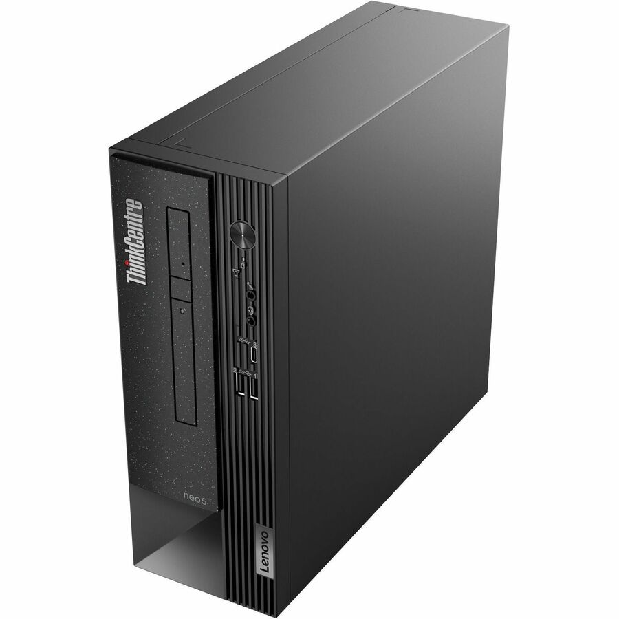 Ordinateur de bureau Lenovo ThinkCentre neo 50s Gen 4 12JF0000CA - Intel Core i5 13e génération i5-13400 Deca-core (10 Core) 2,50 GHz - 8 Go de RAM DDR4 SDRAM - 256 Go M.2 PCI Express NVMe 4.0 x4 SSD - Petit facteur de forme - Noir 12JF0000CA