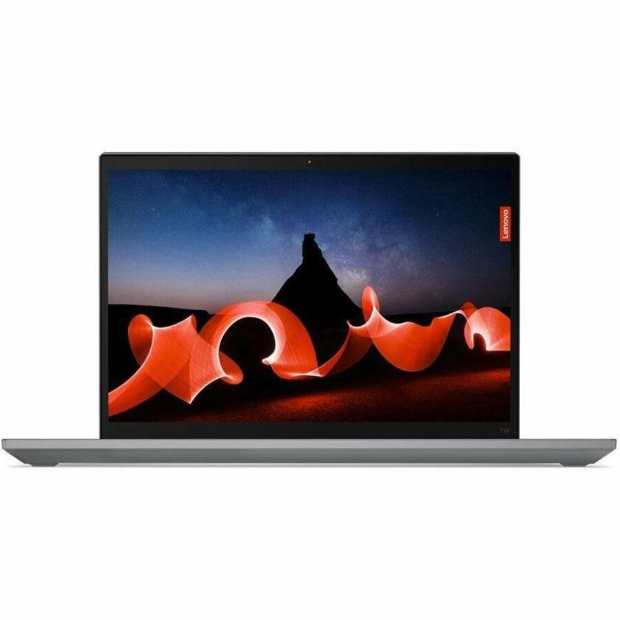 Lenovo ThinkPad T14 Gen 4 21HD00DGCA 14" Touchscreen Notebook - WUXGA - 1920 x 1200 - Intel Core i7 13th Gen i7-1355U Deca-core (10 Core) 1.70 GHz - 32 GB Total RAM - 16 GB On-board Memory - 1 TB SSD - Storm Gray 21HD00DGCA