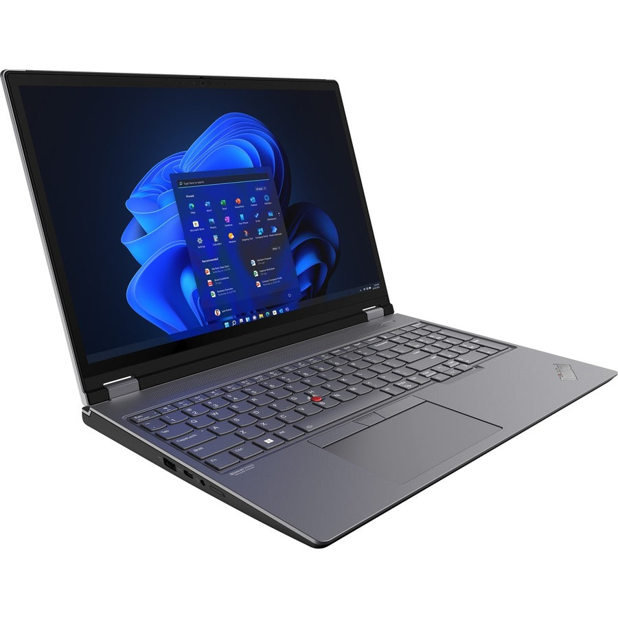 Lenovo ThinkPad P16 G1 21D600AKCA 16" Mobile Workstation - 2560 x 1600 - Intel Core i9 12th Gen i9-12900HX Hexadeca-core (16 Core) - 32 GB Total RAM - 1 TB SSD - Storm Gray 21D600AKCA