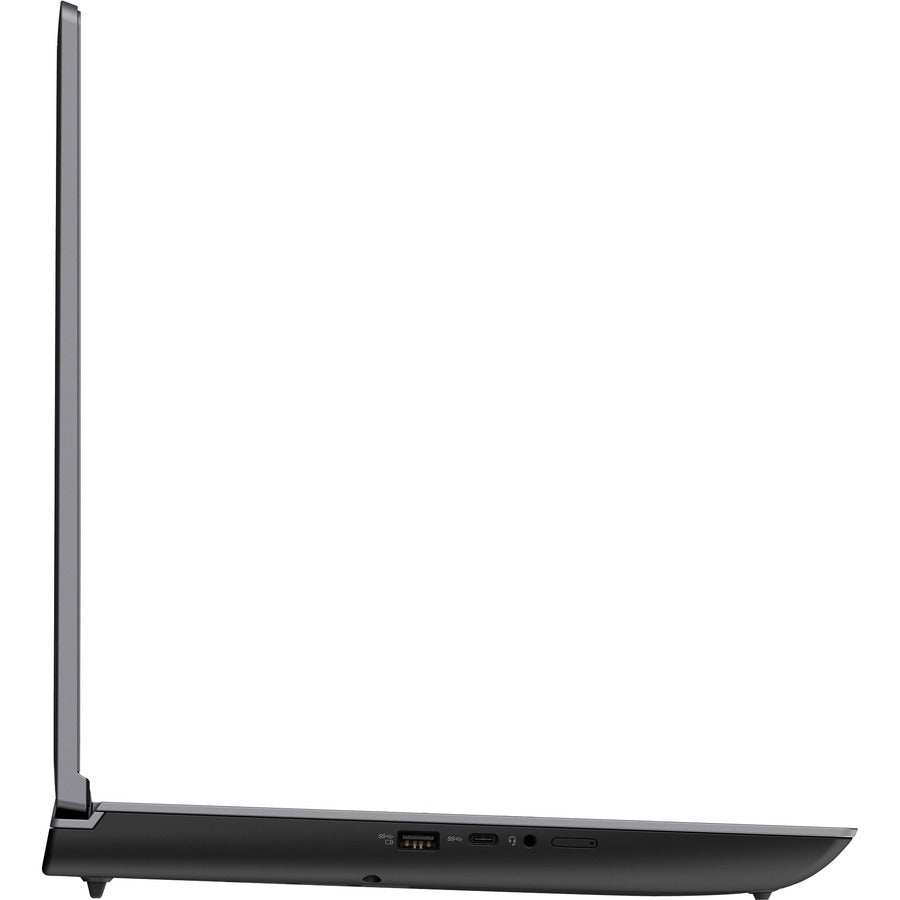 Station de travail mobile Lenovo ThinkPad P16 G1 21D60064US 16" - QHD+ - 3840 x 2400 - Intel Core i7 12e génération i7-12800HX Hexadeca-core (16 cœurs) 2 GHz - 16 Go de RAM totale - 512 Go SSD - Gris tempête 21D60064US