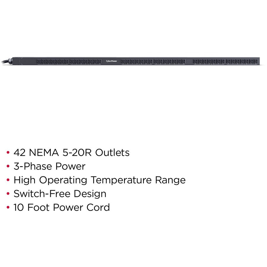 CyberPower PDU13101 42-Outlets PDU PDU13101