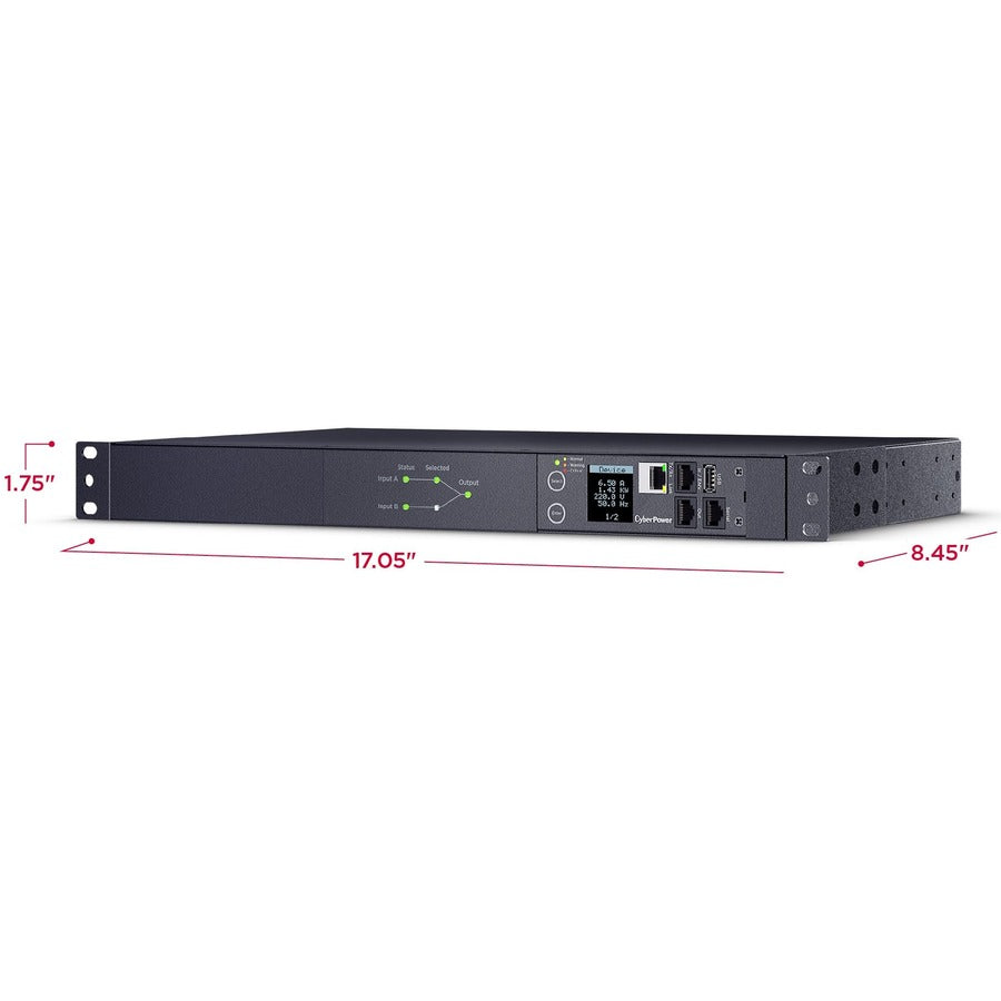 CyberPower ATS PDU44006 10-Outlets PDU PDU44006