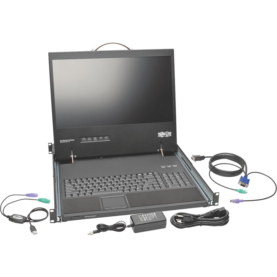 Tripp Lite B021-000-19-SH 19" Short-Depth Rackmount Console LCD B021-000-19-SH