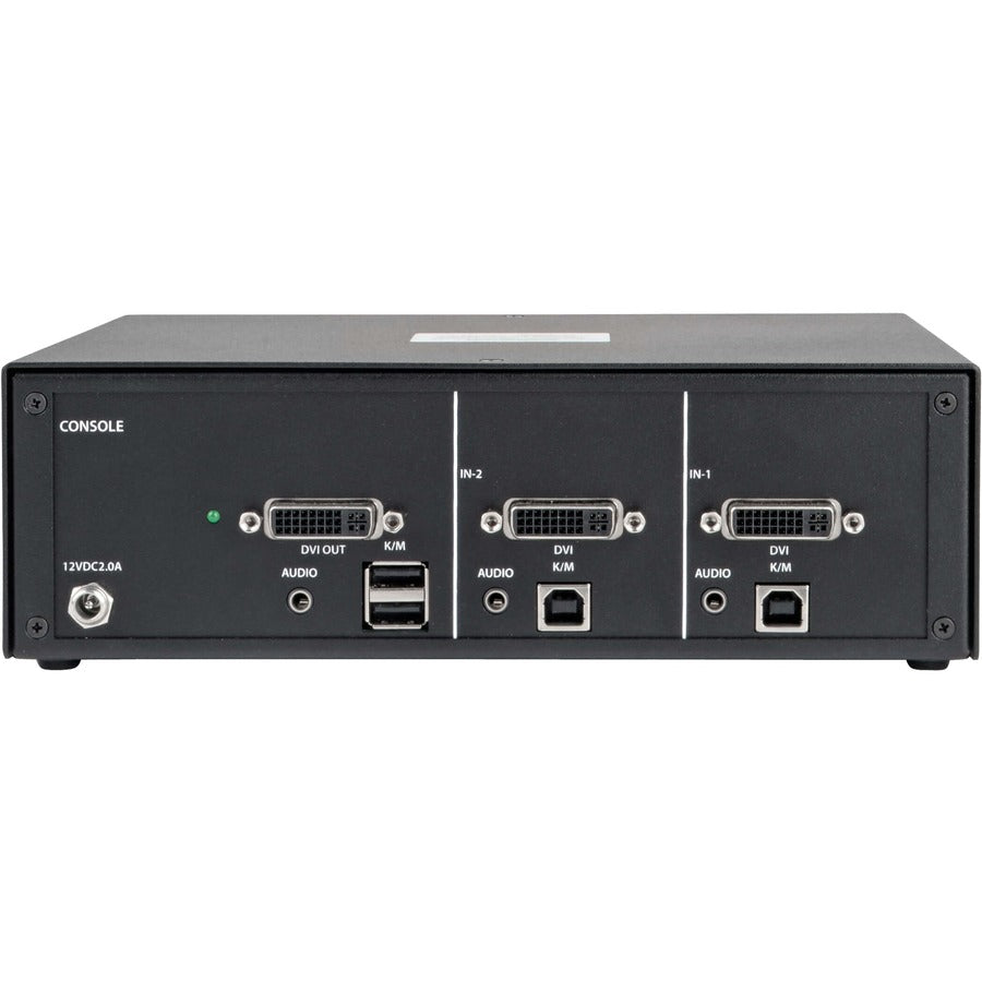 Tripp Lite by Eaton B002-DV1A2 2-Port NIAP PP3.0-Certified DVI-I KVM Switch B002-DV1A2