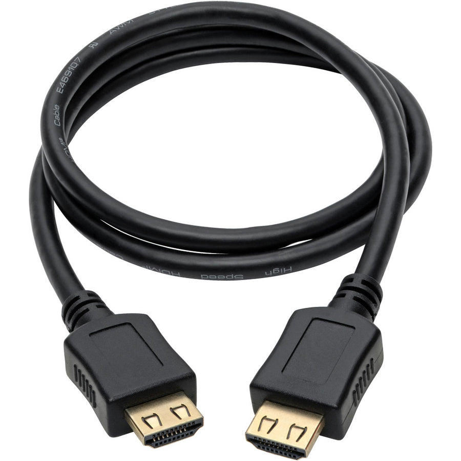 Tripp Lite by Eaton High-Speed HDMI Cable, 3 ft., with Gripping Connectors - 4K, M/M, Black P568-003-BK-GRP