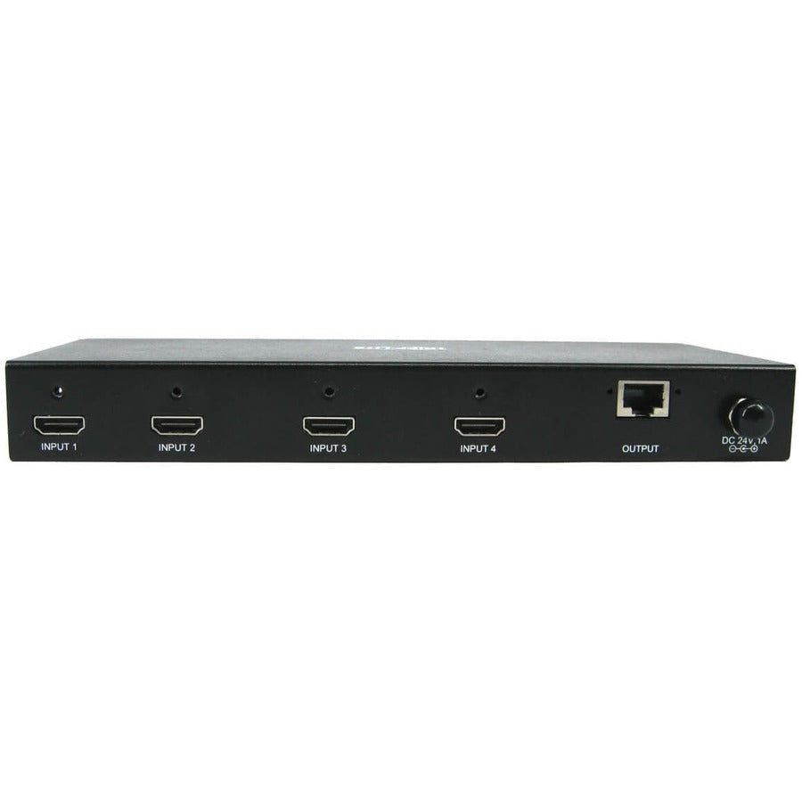 Tripp Lite by Eaton B320-4X1-HH-K1 4-Port HDMI over Cat6 Presentation Switch/Extender B320-4X1-HH-K1