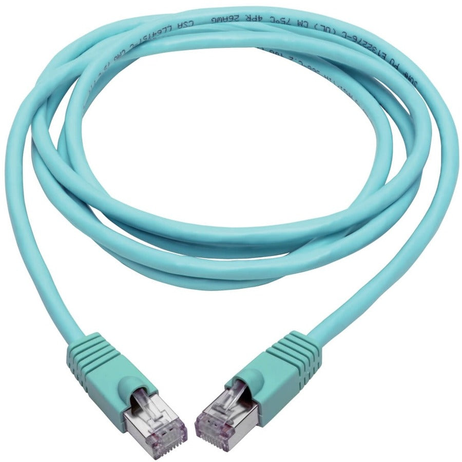 Tripp Lite by Eaton N262-008-AQ Cat.6a STP Patch Network Cable N262-008-AQ