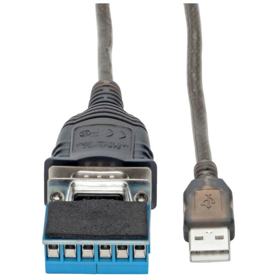 Tripp Lite by Eaton U209-30N-IND USB to RS485/RS422 FTDI Serial Adapter Cable, 30 in. U209-30N-IND