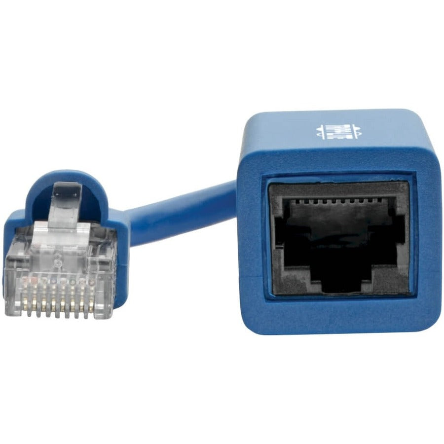 Tripp Lite by Eaton Cisco Console Rollover Cable Adapter (M/F) - RJ45 to RJ45, Blue, 5 in N034-05N-BL