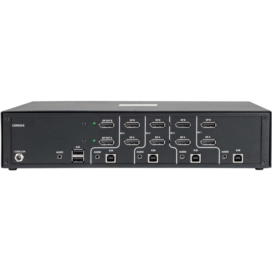 Tripp Lite par Eaton B002-DP2A4 Commutateur KVM DisplayPort sécurisé à 4 ports certifié NIAP PP3.0 B002-DP2A4