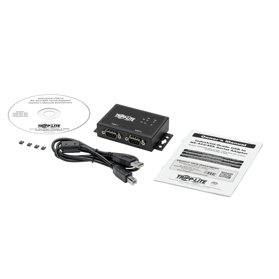 Tripp Lite par Eaton U208-002-IND Adaptateur RS422/485 USB vers série FTDI U208-002-IND