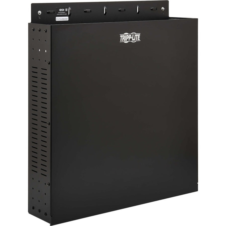 Tripp Lite by Eaton SRWO2UBRKT 2U Low-Profile Vertical-Mount Vented Wall- Mount Mini Rack Enclosure SRWO2UBRKT