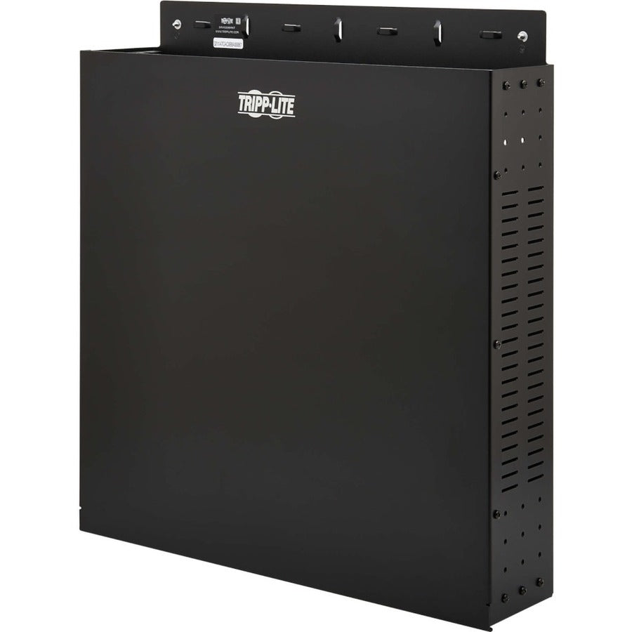 Tripp Lite by Eaton SRWO2UBRKT 2U Low-Profile Vertical-Mount Vented Wall- Mount Mini Rack Enclosure SRWO2UBRKT