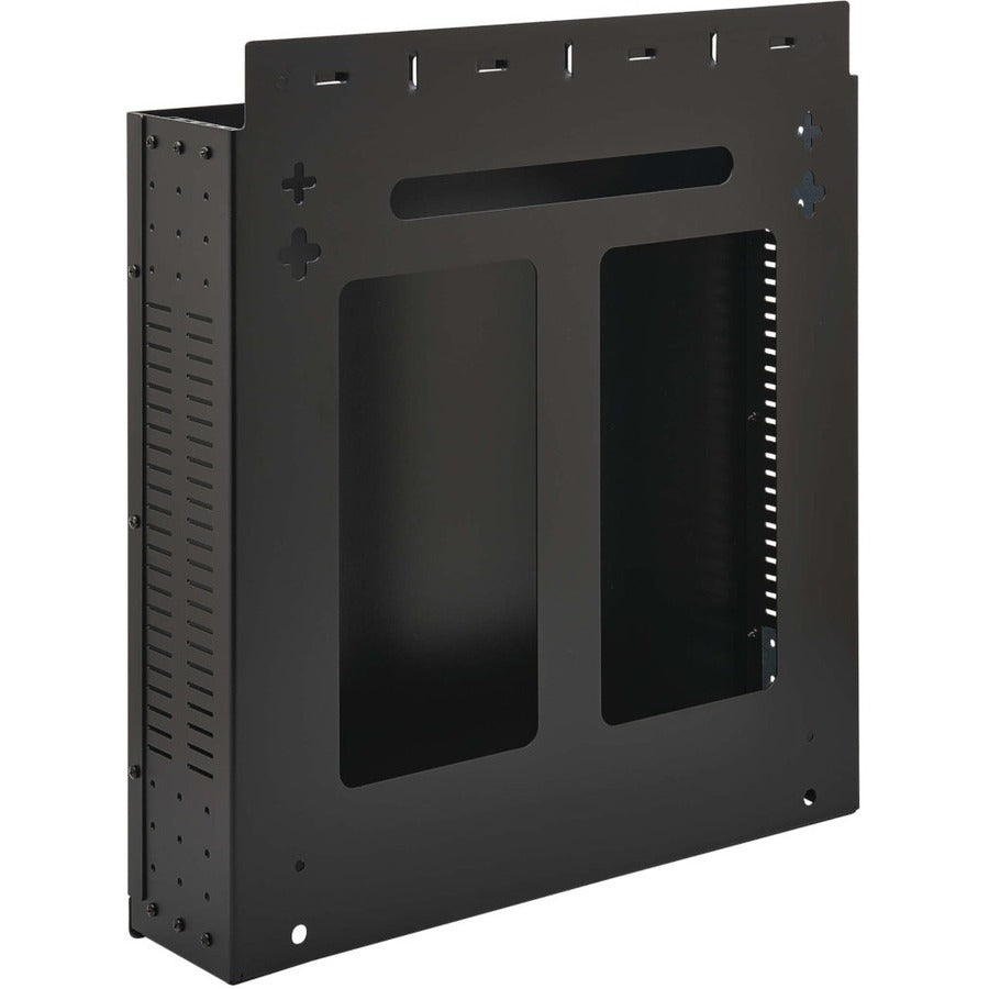 Tripp Lite by Eaton SRWO2UBRKT 2U Low-Profile Vertical-Mount Vented Wall- Mount Mini Rack Enclosure SRWO2UBRKT