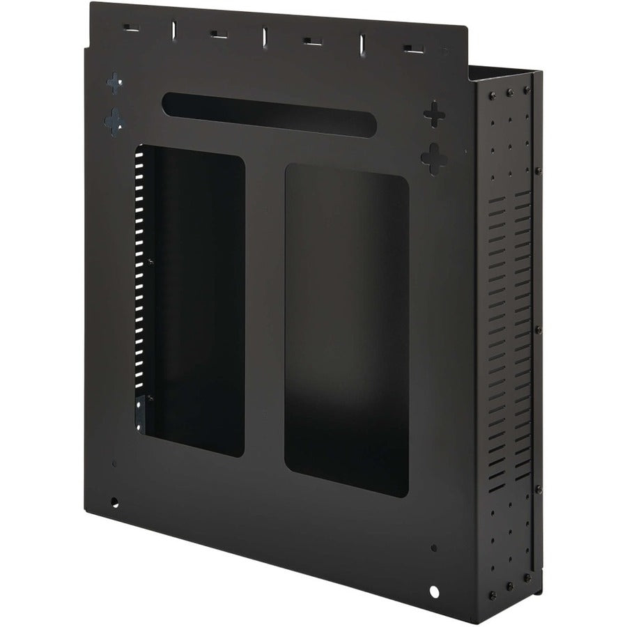 Tripp Lite by Eaton SRWO2UBRKT 2U Low-Profile Vertical-Mount Vented Wall- Mount Mini Rack Enclosure SRWO2UBRKT