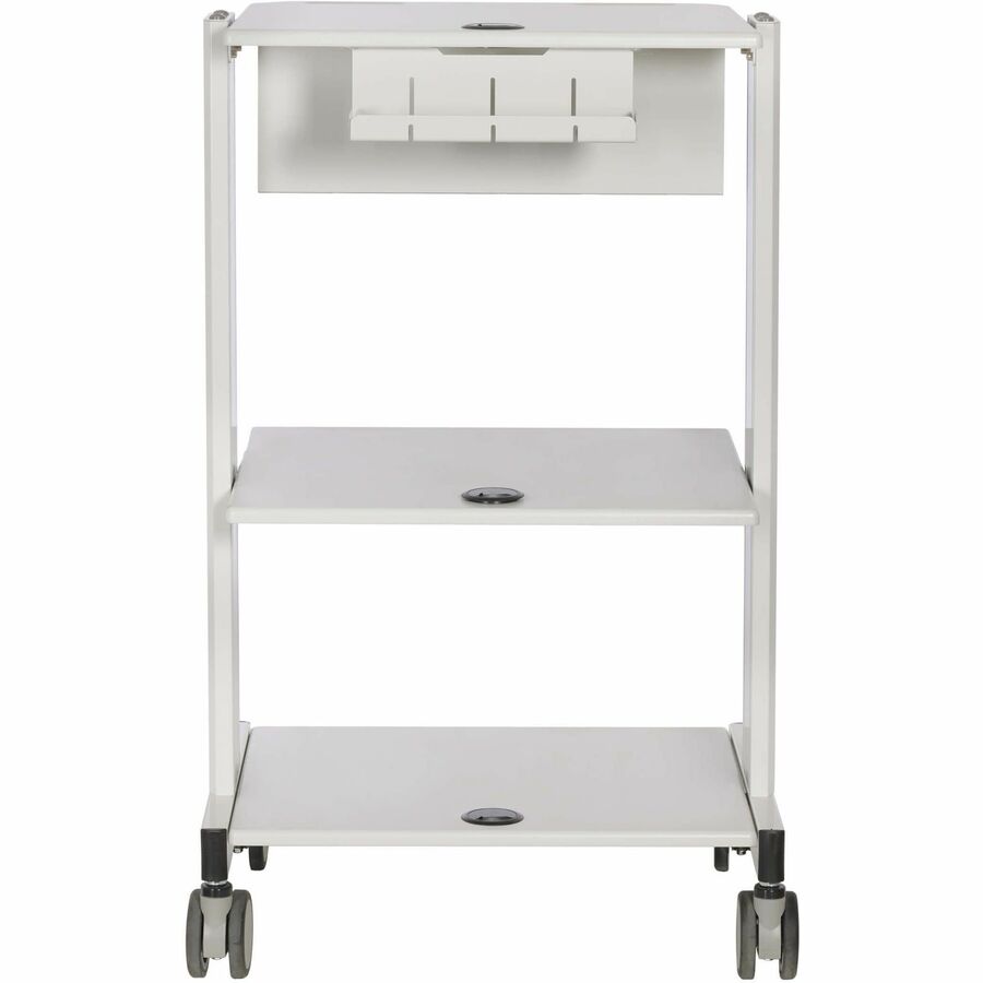 Tripp Lite by Eaton Mobile Workstation with 2x Adjustable Shelves, 2x Metal Drawers, Locking Caster WWSS2DWSTAA