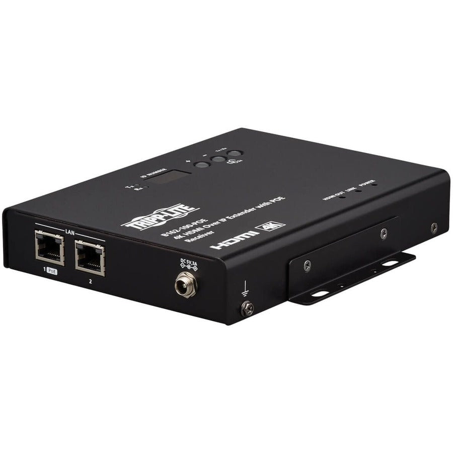 Transmetteur d'extension HDMI sur IP Tripp Lite by Eaton - 4K, 4:4:4, PoE, 328 pi (100 m) B162-001-POE