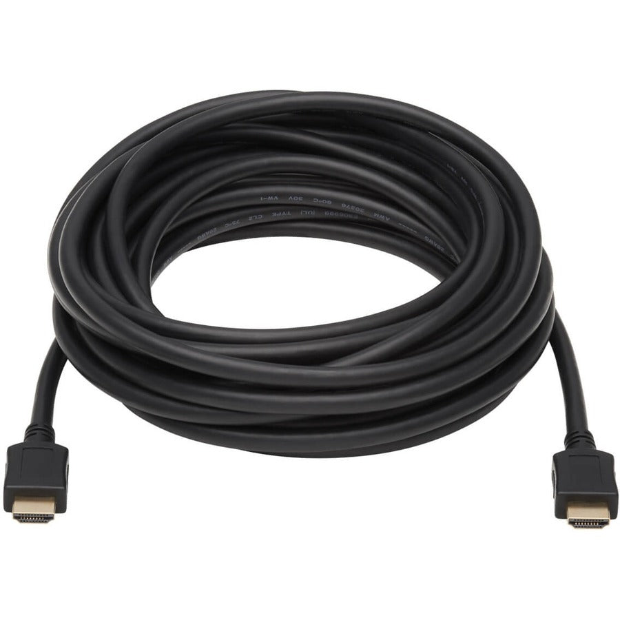 Tripp Lite by Eaton P569-025-CL2 High-Speed HDMI Cable with Ethernet, M/M, Black, 25 ft. (7.6 m) P569-025-CL2