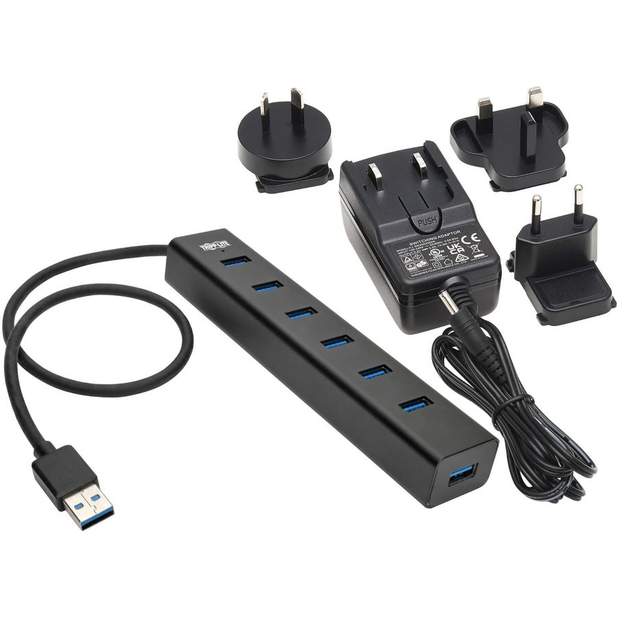 Tripp Lite by Eaton U360-007-AL-INT 7-Port USB-A Mini Hub U360-007-AL-INT