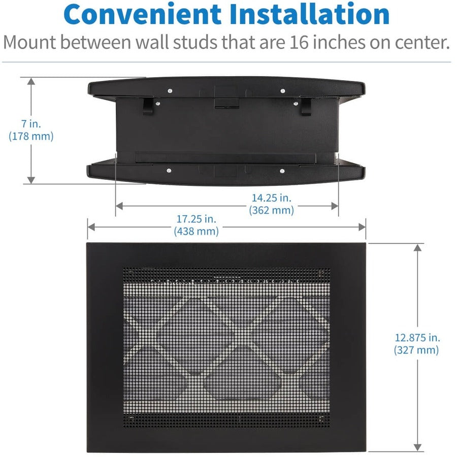 Tripp Lite by Eaton SmartRack SRCLOSETINTAKE Cooling Duct SRCLOSETINTAKE