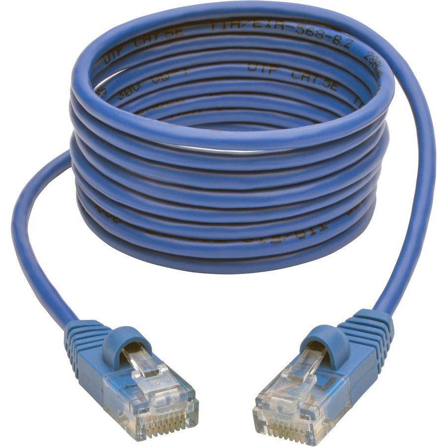 Tripp Lite by Eaton Cat5e Câble patch UTP moulé sans accroc Cat5e 350 MHz (RJ45 M/M), bleu, 1,8 m N001-S06-BL