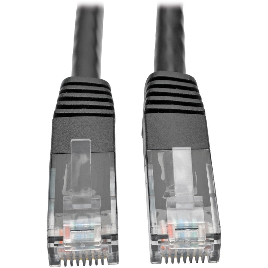 Tripp Lite by Eaton Câble de raccordement moulé Gigabit Cat6 (RJ45 M/M), noir, 1,5 m N200-005-BK