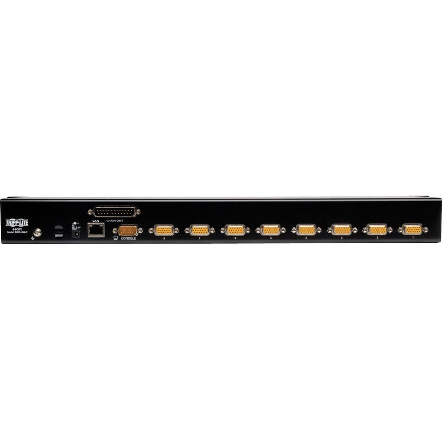 Commutateur KVM Tripp Lite par Eaton - Commutateur KVM IP NetDirector 8 ports 1U monté en rack B022-U08-IP