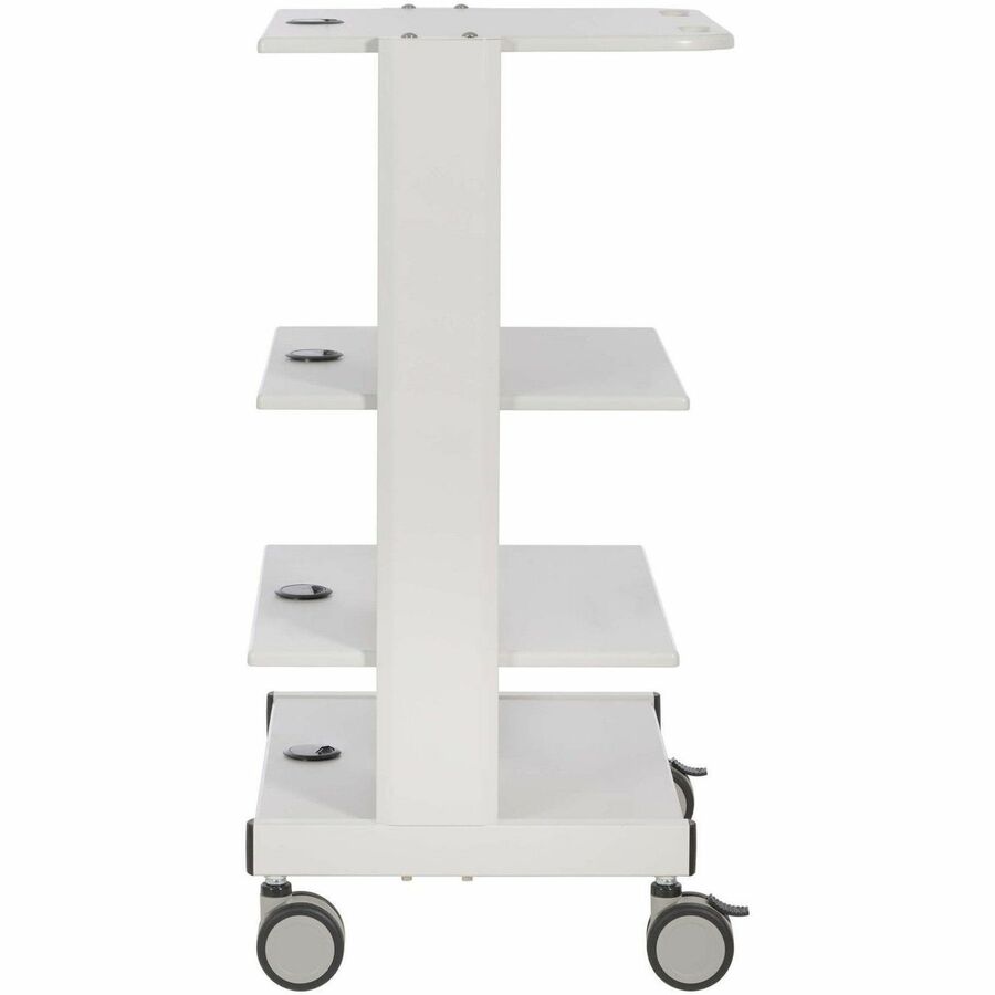 Tripp Lite by Eaton Mobile Workstation with Adjustable Shelves, Locking Casters, TAA WWSSRSTAA