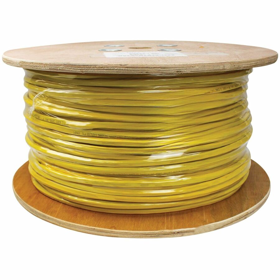 Tripp Lite by Eaton Plenum-Rated Bulk Access Control Cable, Yellow, 1000 ft. (305 m) A300-01K-YW