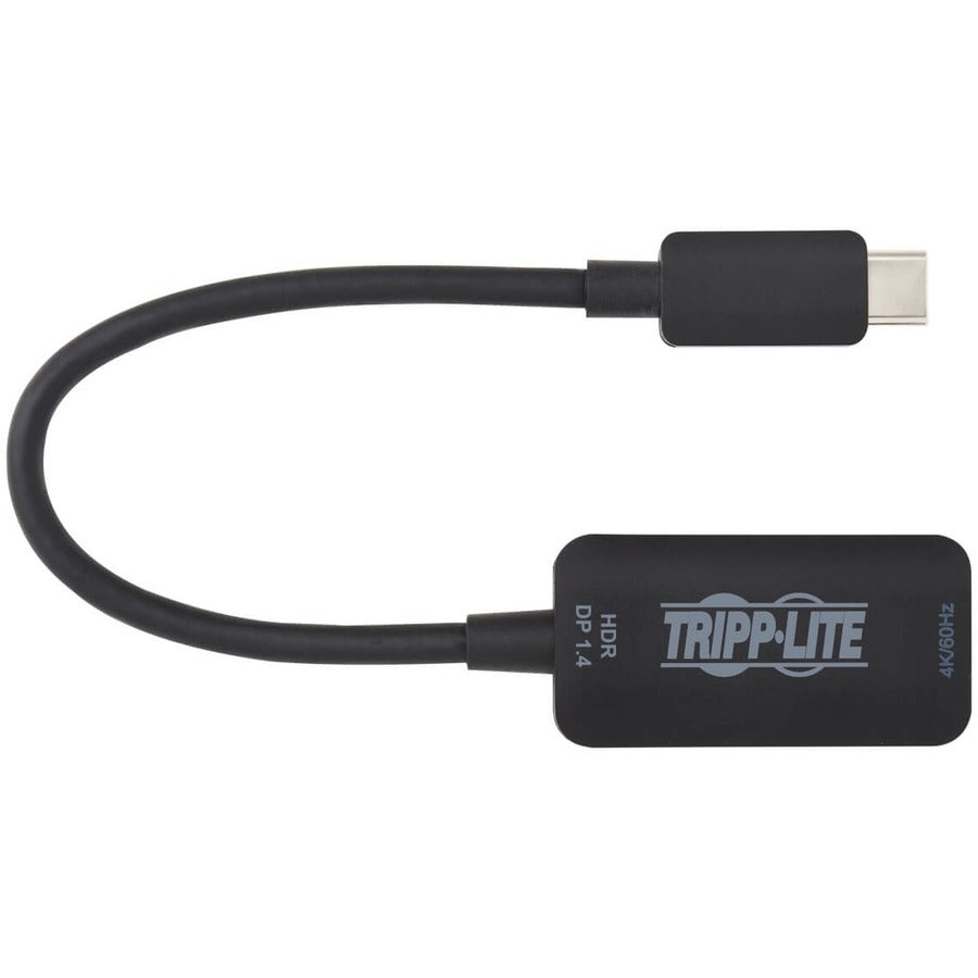 Tripp Lite by Eaton USB-C to HDMI Adapter, 4K 60Hz, HDR, DP 1.4 Alt Mode, HDCP 2.2, Black U444-06N-HDR4-B