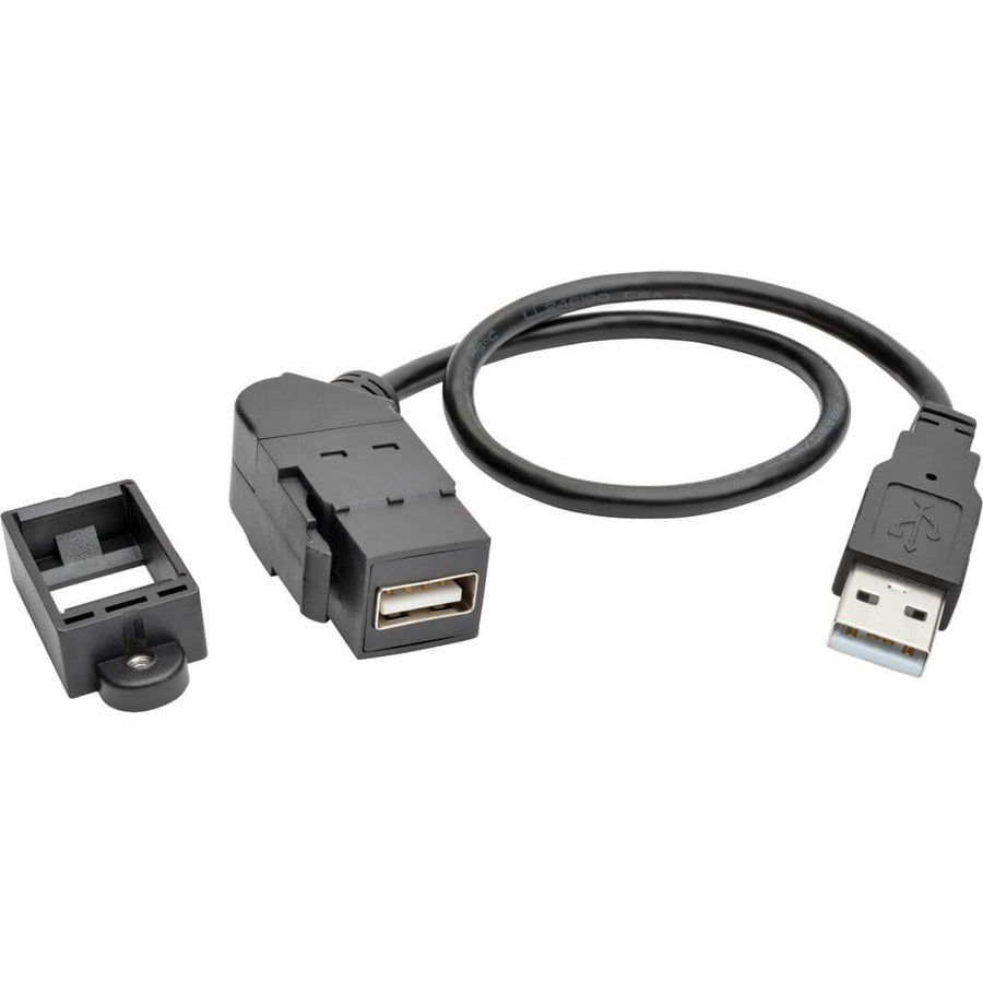 Tripp Lite by Eaton U024-001-KPA-BK Câble de transfert de données d'extension USB U024-001-KPA-BK