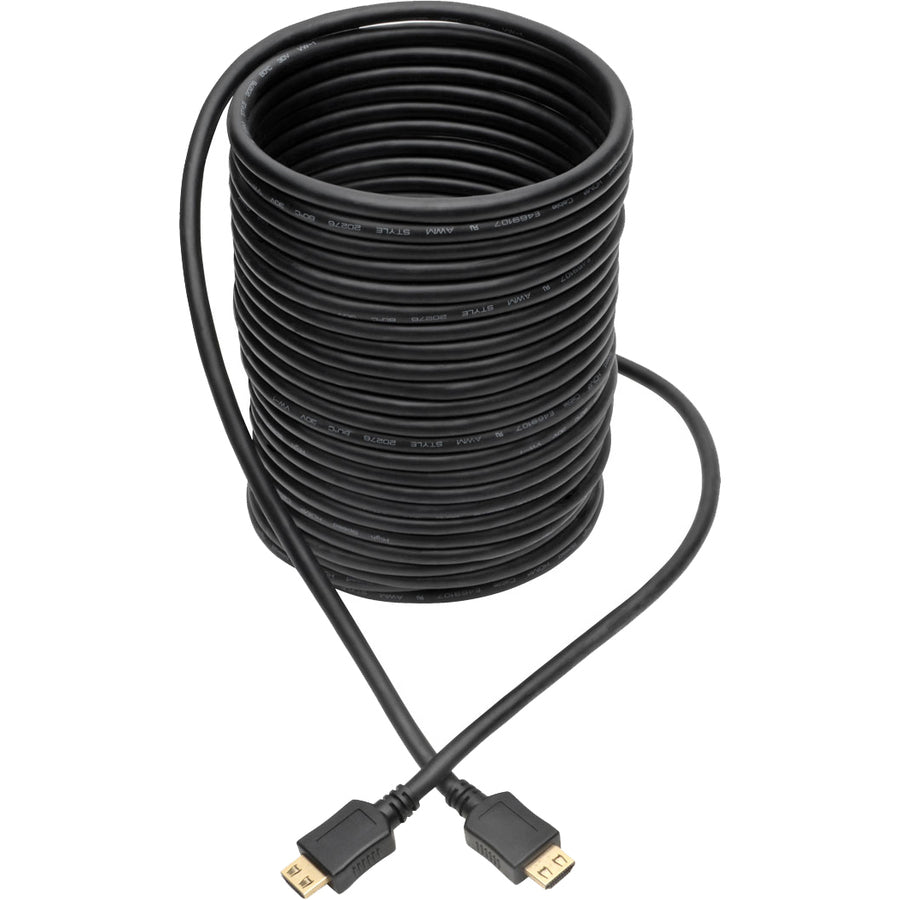 Tripp Lite by Eaton High-Speed HDMI Cable, 35 ft., with Gripping Connectors - M/M, Black P568-035-BK-GRP